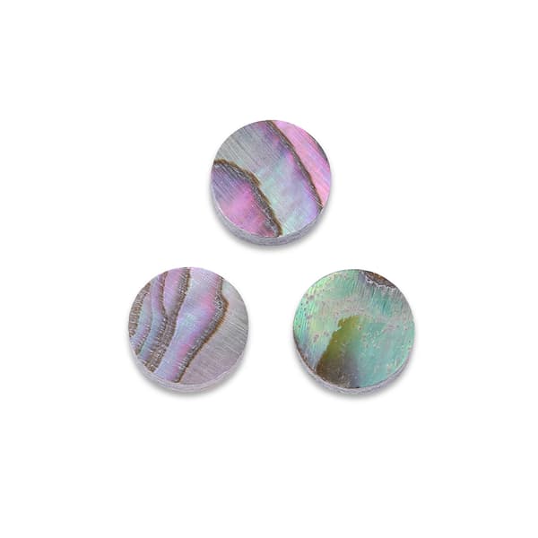 20 st 6 mm Inläggspunkter för Greppbräda Markörer för Gitarr Ukulele Bas Mandolin Banjo Dekor