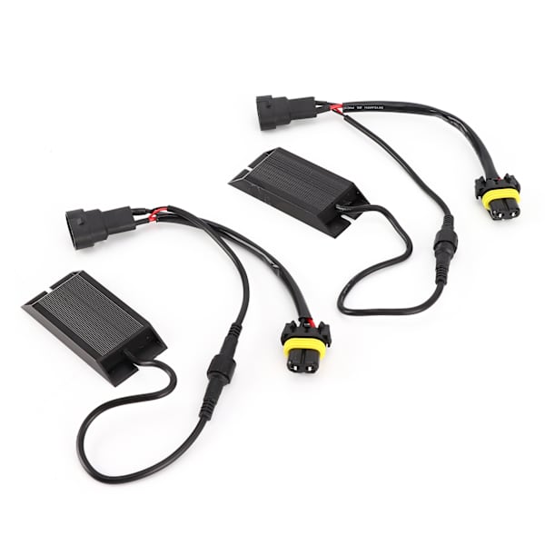 9006 Högeffekts Billampa Split Resistance Decoder Låg Värme DC 12V Sockel