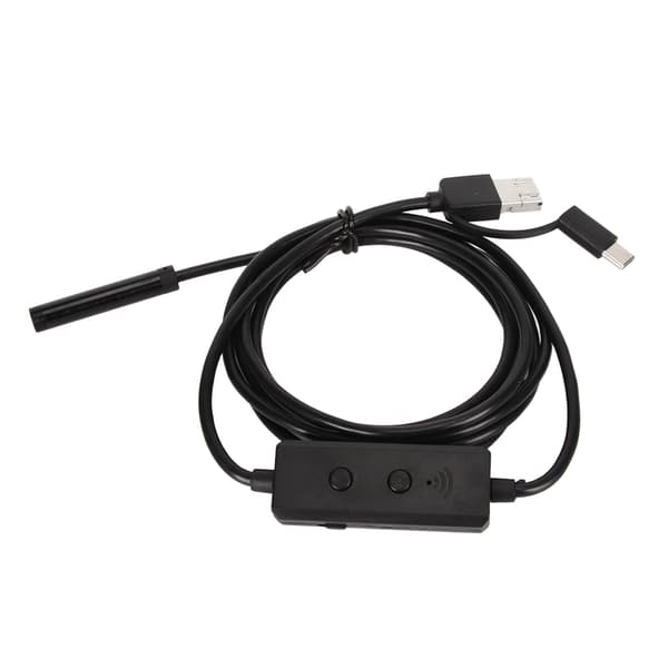 Endoskopkamera 8 mm 2 MP WiFi vanntett 8 LED-lys for Android iOS Windows nettbrett PC