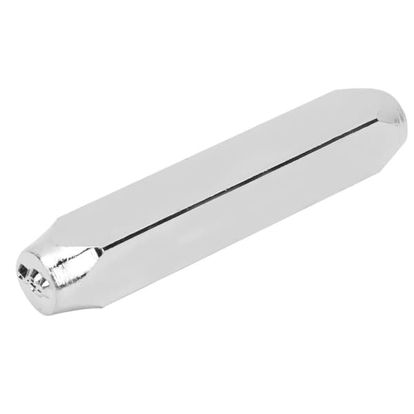 6 mm 1/4 tomme kulstofstål designstempel stanseværktøj til DIY læder træ smykker håndværk noder