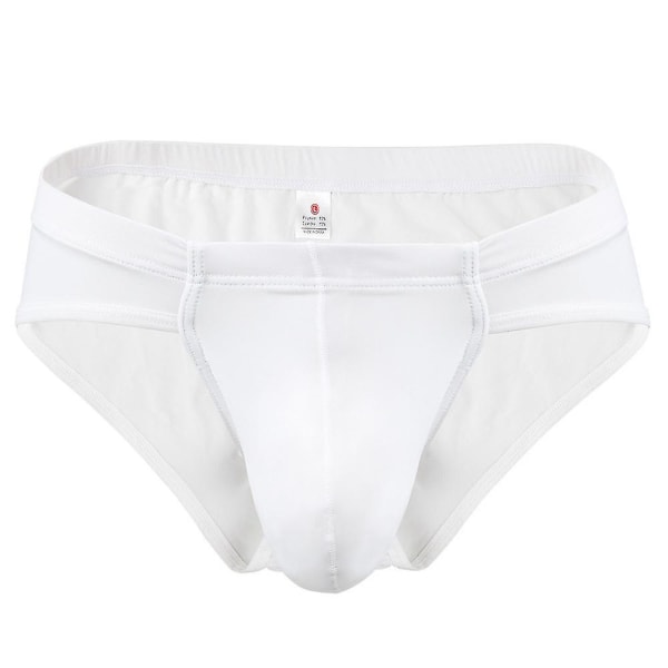 G-String Män Sexiga Stringsbyxor Underkläder Kalsonger White XL