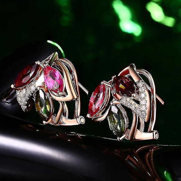 studs dingle Cubic Zircon smykker Drop øredobber