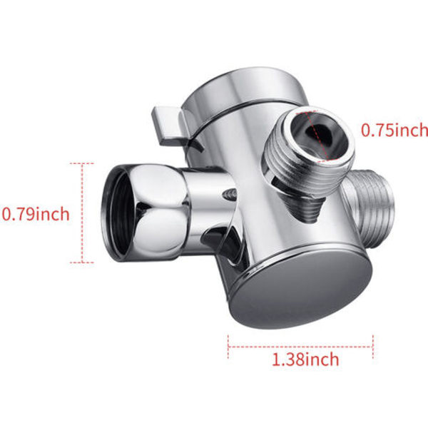 Treveis avleder dusjhode uten dusjsete RF-43001