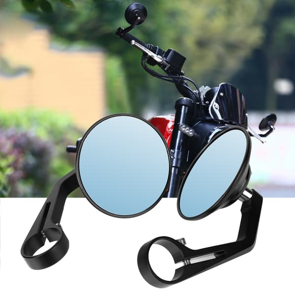 Retro Universal Motorcykel Bakspejl CNC Reflekterende Tilbehør