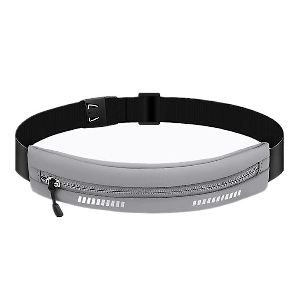 Løpe midjeveske Outdoor Sports Gym Bag Vanntett Ultratynn usynlig belte 6,5-tommers multifunksjons mobiltelefonveske