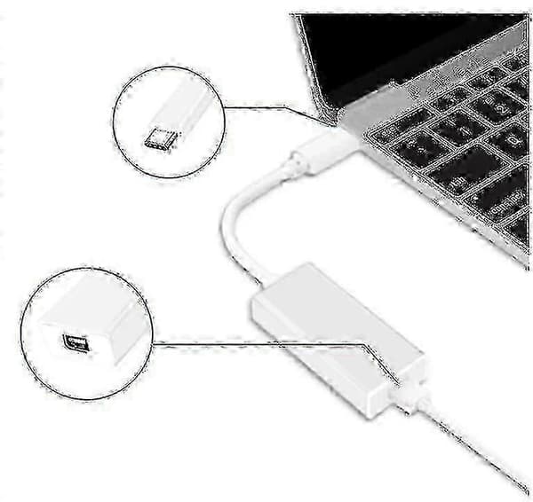 Thunderbolt 2 till USB-C-adapter för Mac & PC - Höghastighetsdataöverföring SH