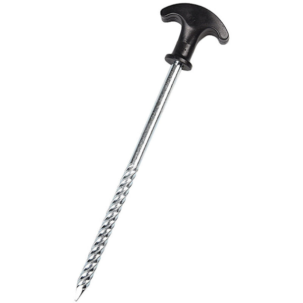 6 kpl Teräs telttatapit Heavy Duty -tapit kierteellä retkeily- ja ulkoteltalle, 20cm，Fonepro，
