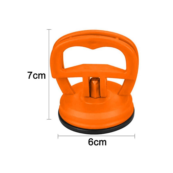 2 stycken kraftiga sugkoppar, bucklor Reparation avdragare Lyftare Sucker Dent Decay Tool Lcd Tablet Mobiltelefon Display Olika tekniska enheter Öppning också Orange