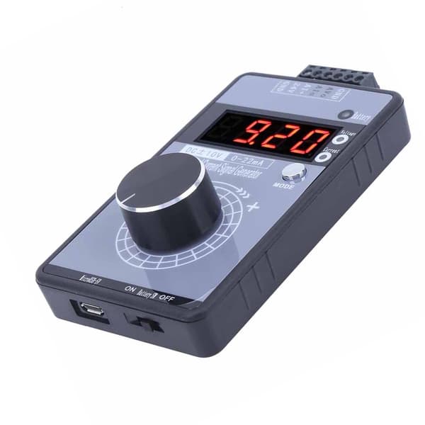 DC 0-10V 0-22mA Analog Signalgenerator 4-cifret Display PLC Panel Fejlfindingssimulator