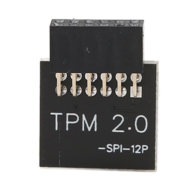GIGABYTE Moderkort TPM 2.0 SPI 12Pin Säkerhetskrypteringsmodul Kompatibel med Windows 11