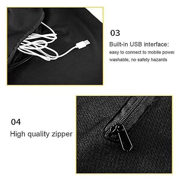 USB med tidsfunktion värme