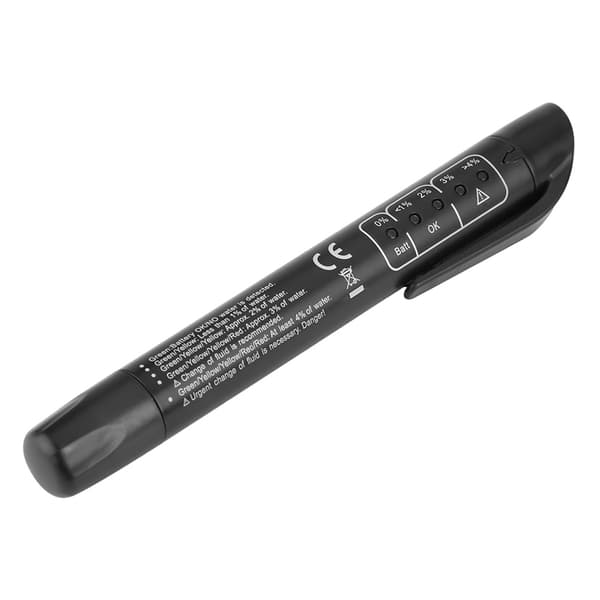 Digital bremsevæsketesterpen 5 LED-lys DOT3 DOT4 DOT5 Oliekvalitetskontrol