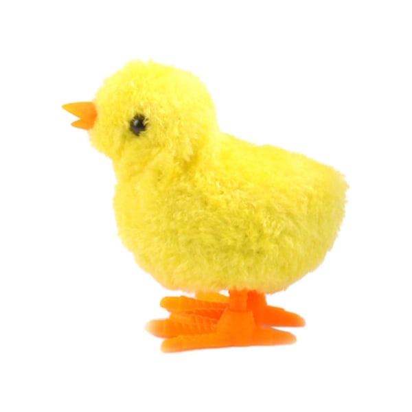 Jumping Chick Wind Up Toys Nyhed Chicken Hopping Windup Toy Yellow