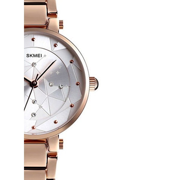 Damemode Simple Luksus Brand Quartz Dame Plastic Vandtæt Ur 1411