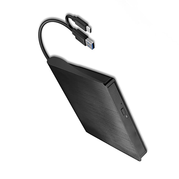 DVD-drev USB3.0 TYPE C Dobbelt interface Universal bakke type Eksternt optisk drev DVD-afspiller CD-brænder