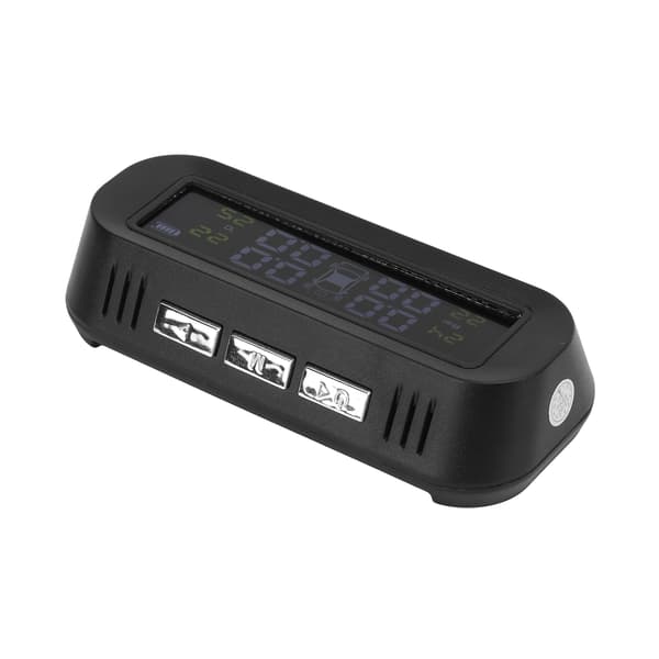 Extern solcellsdriven TPMS-sensor Däcktryckstemperaturlarm för bilar SUV:ar MPV:er Skåpbilar