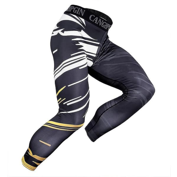 Herrtights Löpning Kompression Sportbyxor 1