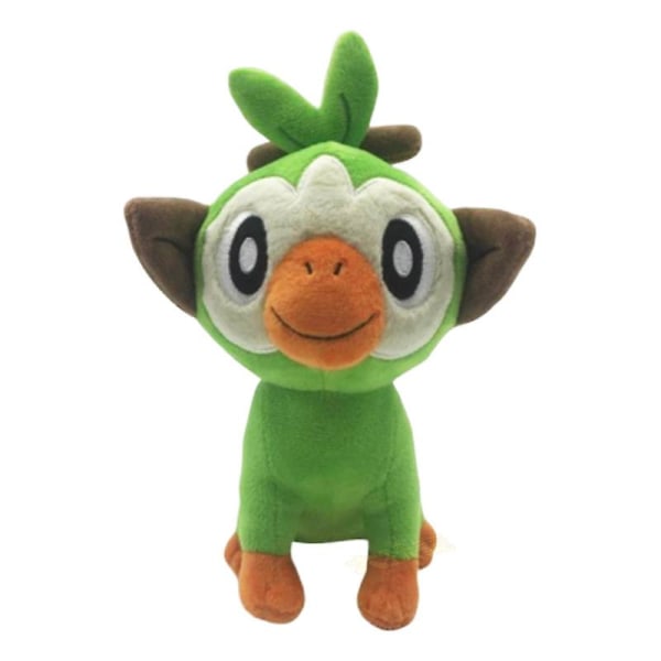 23cm Grookey Monkey Plysch söt svärdsköld Anime Game Elf Doll Leksaker för barn Present