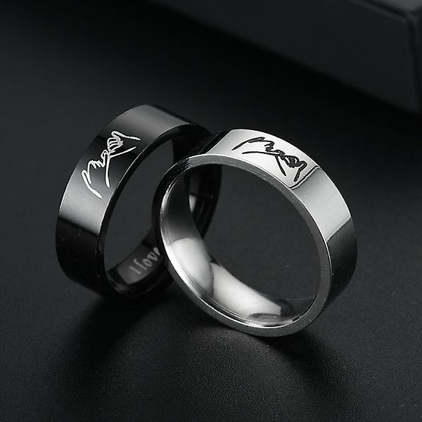 Graverad Ring Gest Ring