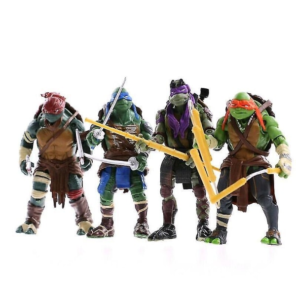 Filmversionen af ​​4 Teenage Mutant Ninja Turtles Legetøj