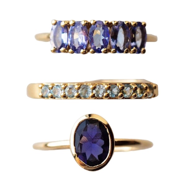 3st Kvinnor Ringar Iögonfallande Kreativ Form Legering Fashionabla Kvinnor Ring Bröllopsband För Dejting US 9