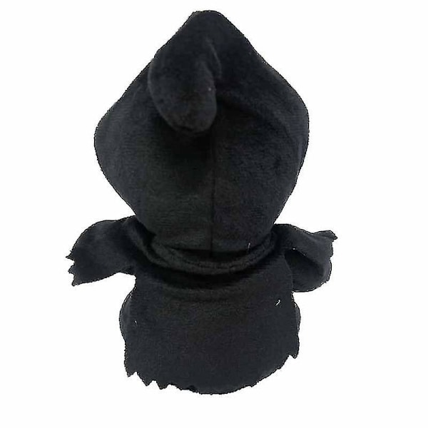 Dww-1 stk Grim Reaper Plyslegetøj Spøgelsesansigt skrigende dukke Halloween-gave A