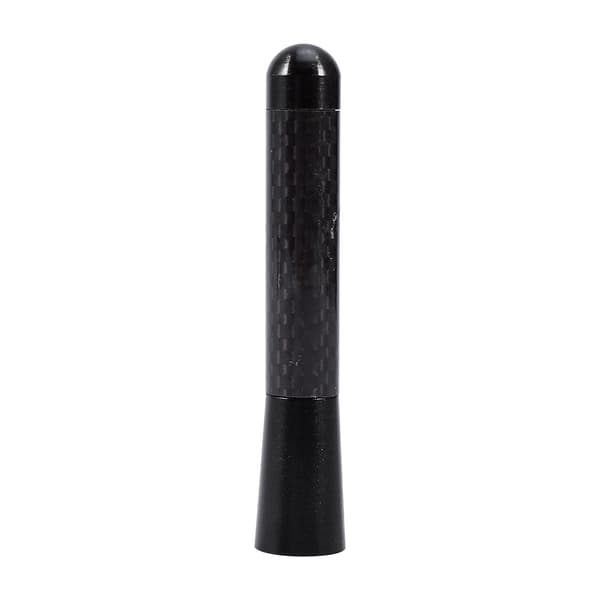 80 mm 120 mm Sort Kulfiber Aluminium Bil Kort Antenne Sæt Universal Auto Tilbehør