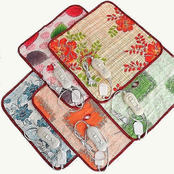 40*40cm 18w Dog Cat Electric Heating Pad Temperature Adjustable Pet Bed Blanket