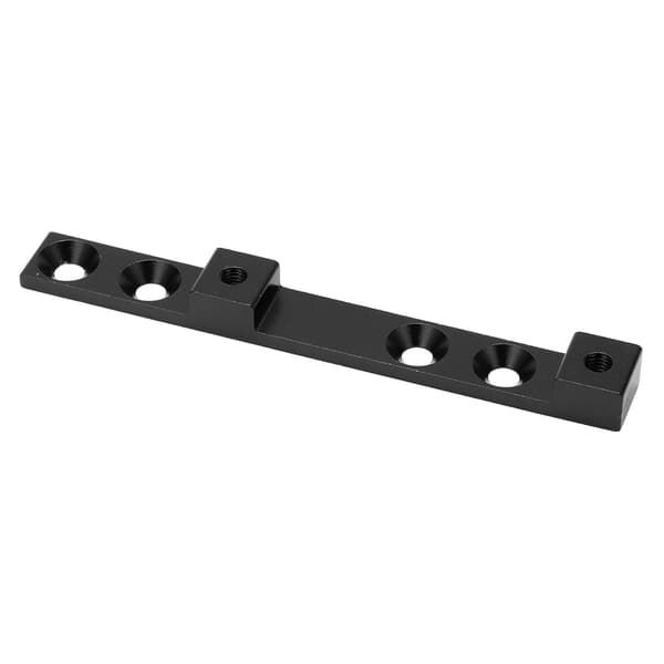 Cykelflaskeholder med 4 huller, justerbar montering, sort
