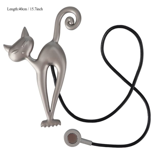 Kattformade Magnetiska Gardinerhållare