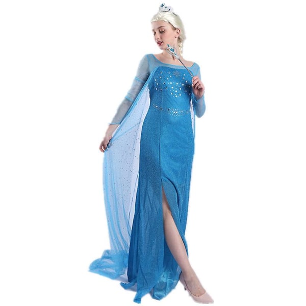 julklappar Frozen prinsessklänning prestanda kostym Xxl