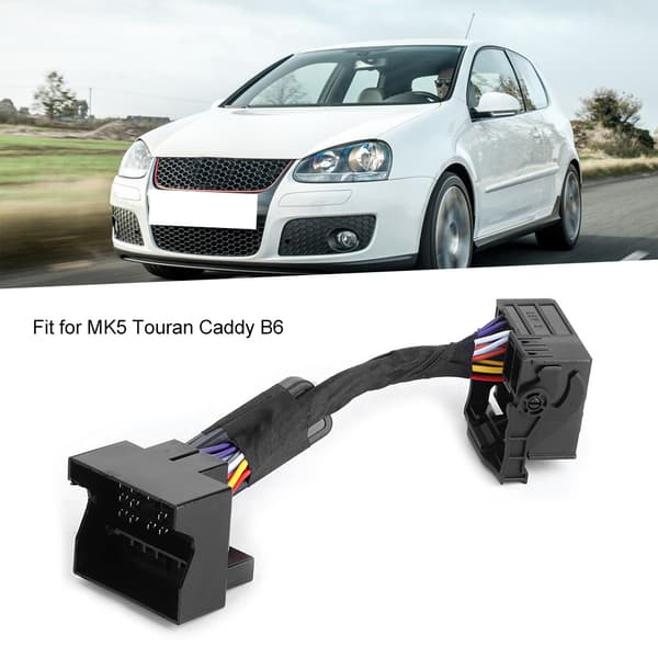 Multifunktionsratt Knappkontroll Canbus Simulator Adapter Kompatibel MK5 Touran Caddy B6
