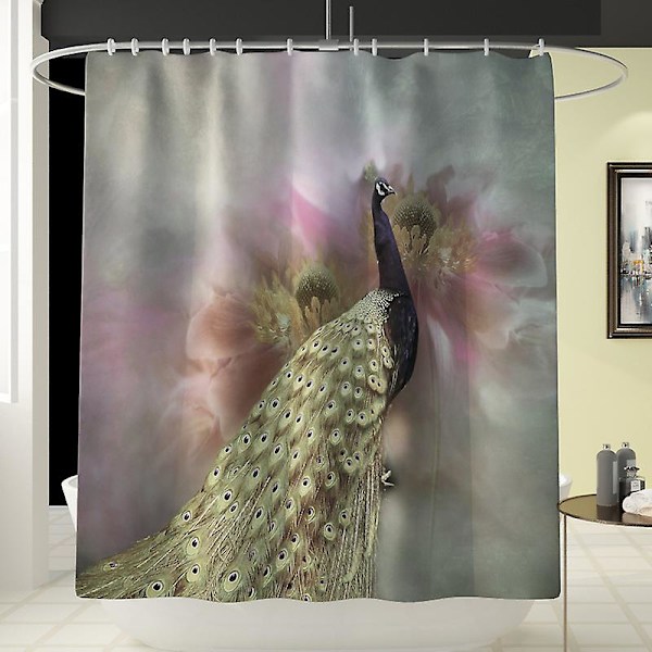 4pac Animal Print Toalett Golvmatta Badrum Anti-Slip