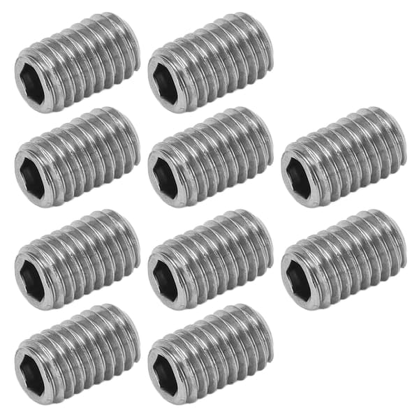 10 stk. 304 Rustfritt Stål M5 Surfebrett Finne Skrue Erstatning