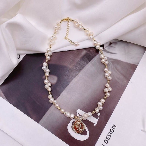 Kaulakoru Pearl Elegant Choker Girls&#39; Muotikorut Ac3198 necklace A621