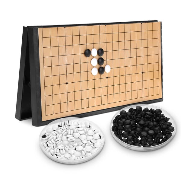 Magnetisk Foldbart Go Bræt Weiqi Pædagogisk Spilsæt til Børn