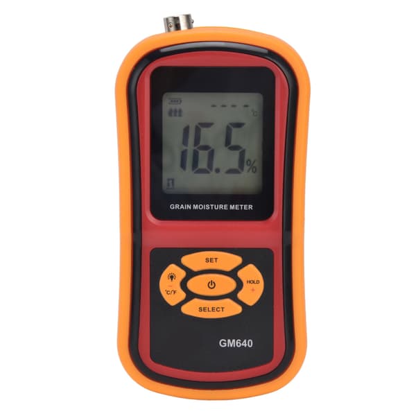 Digitalt Bærbart Kornfuktighetsmåler LCD Hygrometer for Hvete Mais Ris