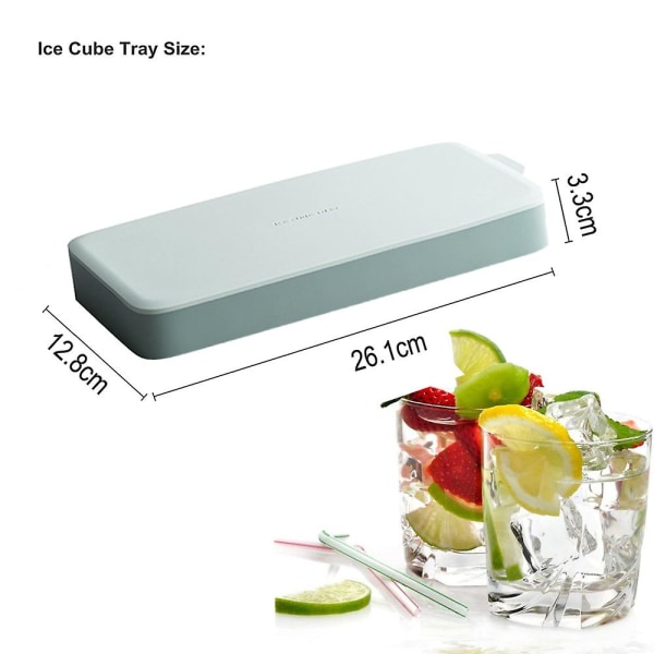 Ice Cube Bakke Silikone Easy Release Fleksible Bakke Forme