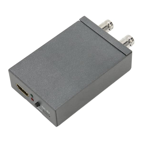 4K HD til AHD-konverter 1 ind 2 ud koaksial loop-through 1080P-adapter