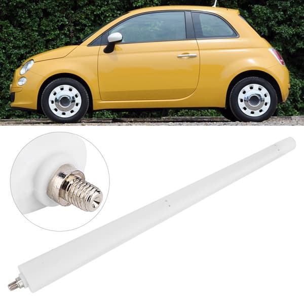 Fiat 500 Bilantenne Erstatning Auto Modifikasjon Tilbehør Colour Therapy