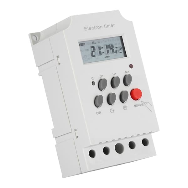 KG316T II 30A Digital Timer Bryter Programmerbar Elektronisk Tidskontroll AC DC 12V