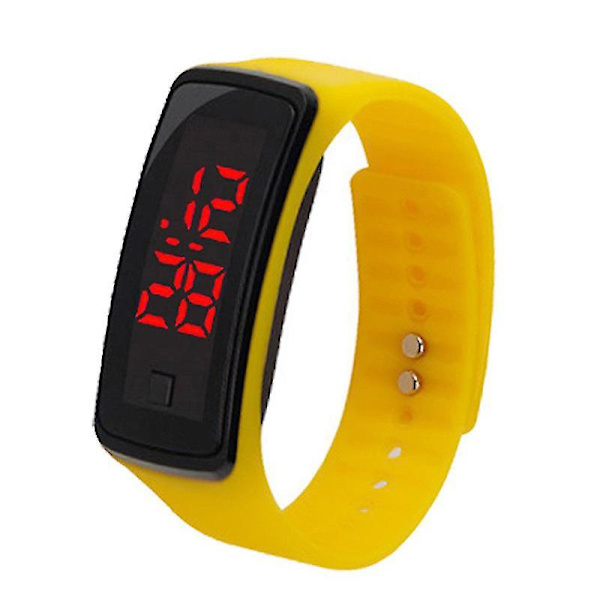Mænd Kvinder Digital Armbåndsur Led Armbånd Silikone Band