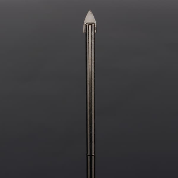 6 mm wolframkarbid borebit sæt 10 stk. til fliser, glas, keramik, spejl