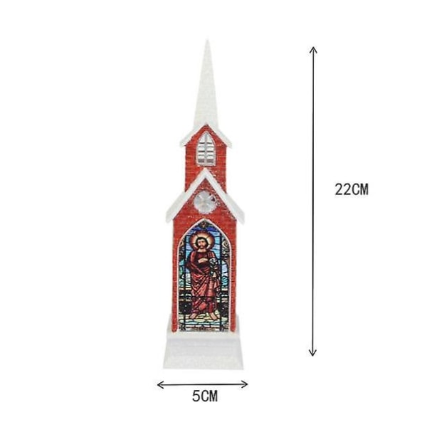 Jullyktor, ljusstake ljus dekoration Red