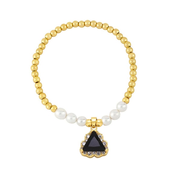 Armbånd Vintage Zircon Pearl Fashion Jewelry Ac9679