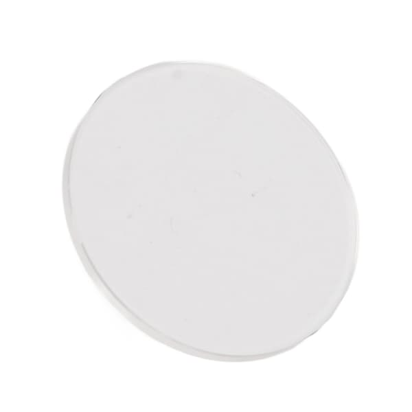 Pyöreä litteä safiirikristallikellon lasin vaihtolinssi 34mm 13in kellotarvikkeet