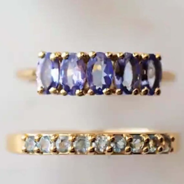 3st Kvinnor Ringar Iögonfallande Kreativ Form Legering Fashionabla Kvinnor Ring Bröllopsband För Dejting US 8