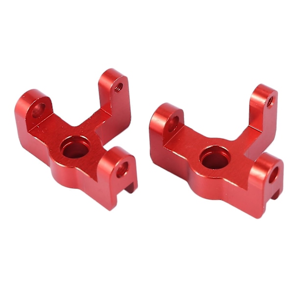 För Wltoys 144001 1/14 Rc Bil Framhjulssäte Styrnav, röd