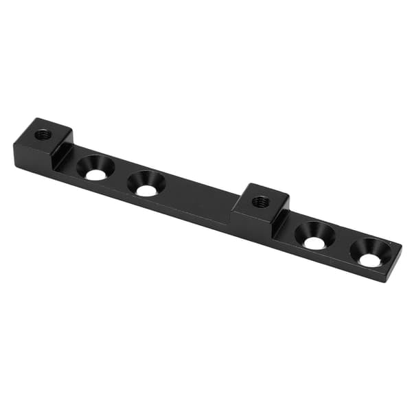 Cykelflaskeholder med 4 huller, justerbar montering, sort