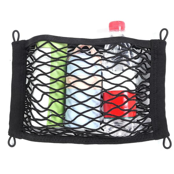 Bil Bagagerum Side Cargo Elastisk Opbevaringsnet Mesh Lomme Organizer